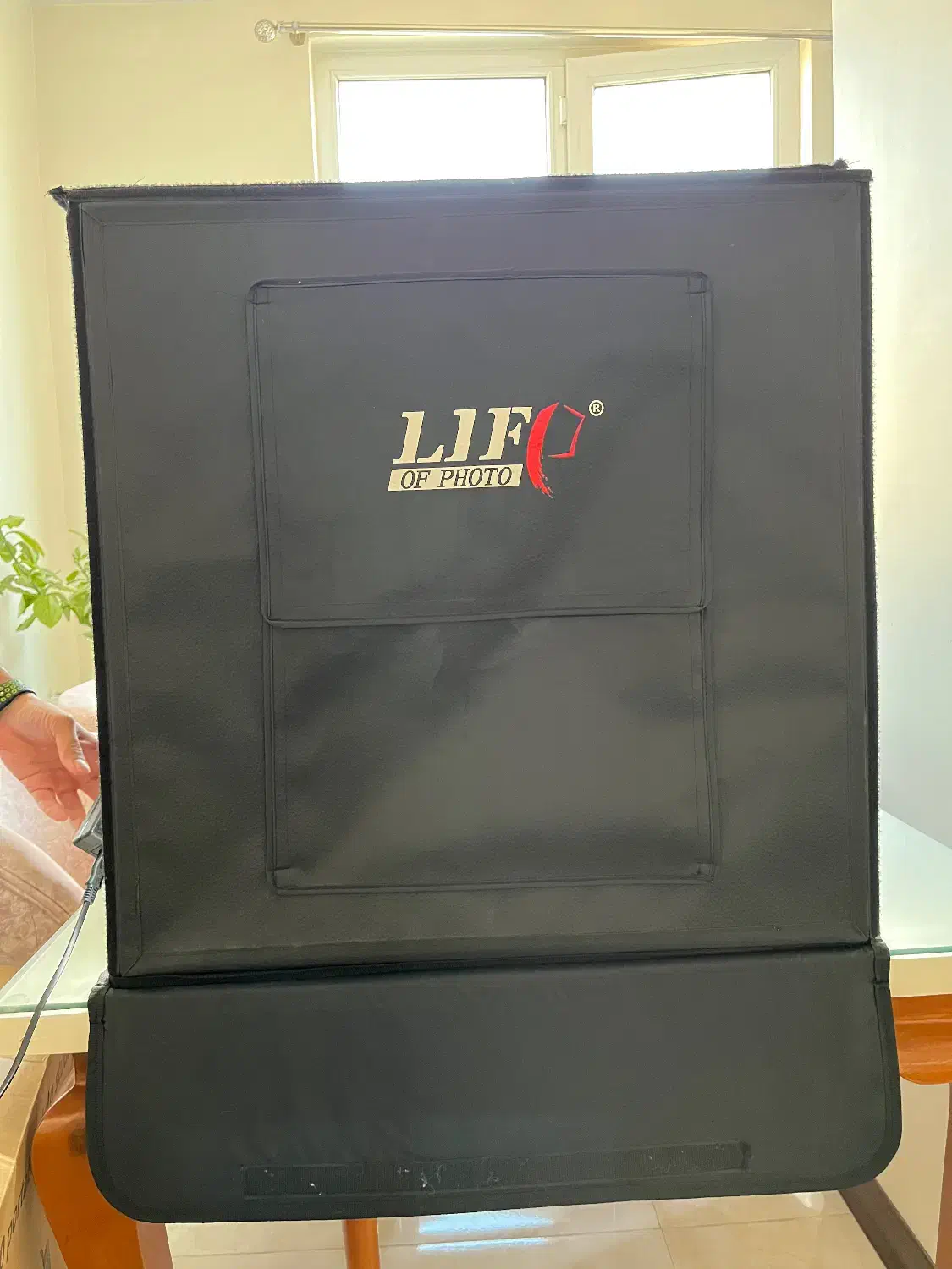 لایت باکس حرفه ای سایز ۶۰ در ۶۰ در حد نو|دوربین عکاسی و فیلمبرداری|کرج, فاز ۴ مهرشهر|دیوار