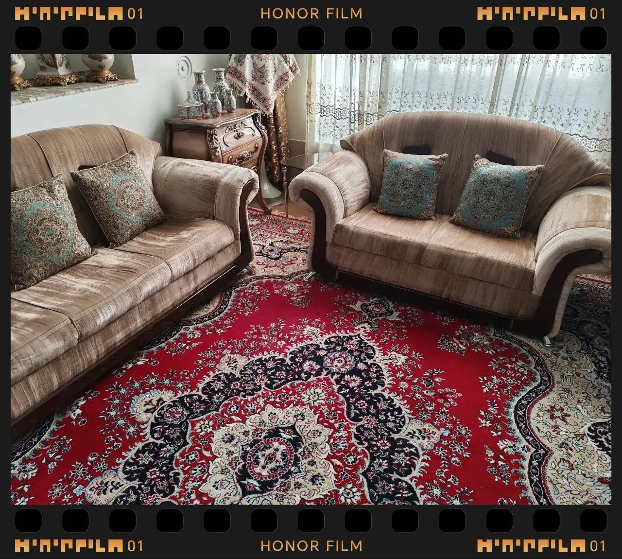 سرویس مبل ۷نفره|مبلمان خانگی و میز عسلی|کازرون, |دیوار