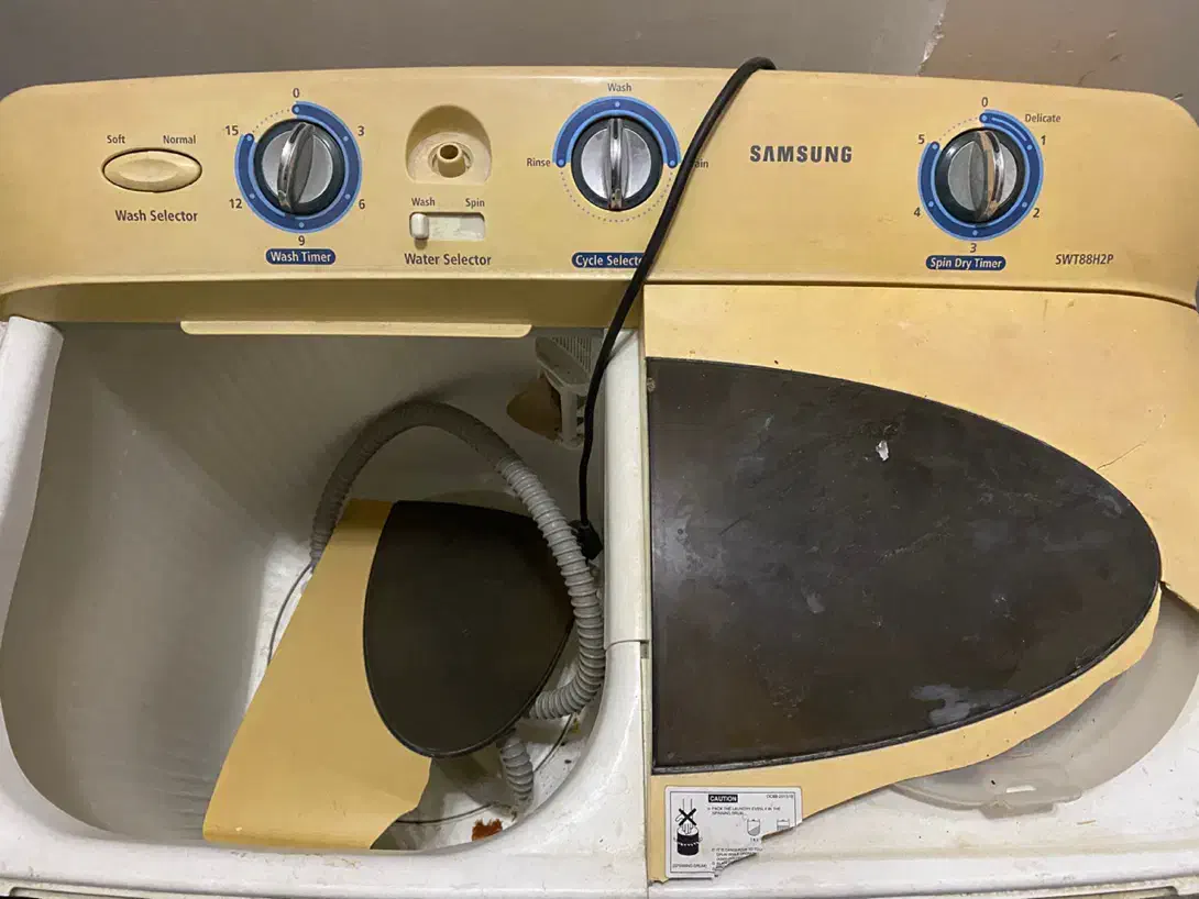 لباسشویی دوقلو سامسونگ|ماشین لباسشویی و خشک‌کن لباس|مشهد, هنرور|دیوار