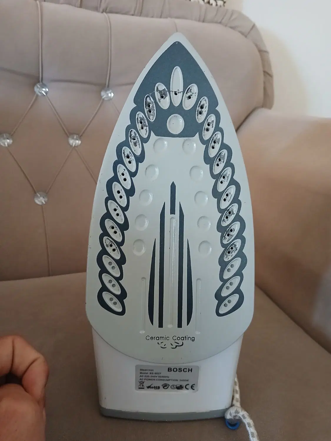 اتو  BOSCH 2400W|اتو و لوازم اتو|پرند, فاز ۵|دیوار