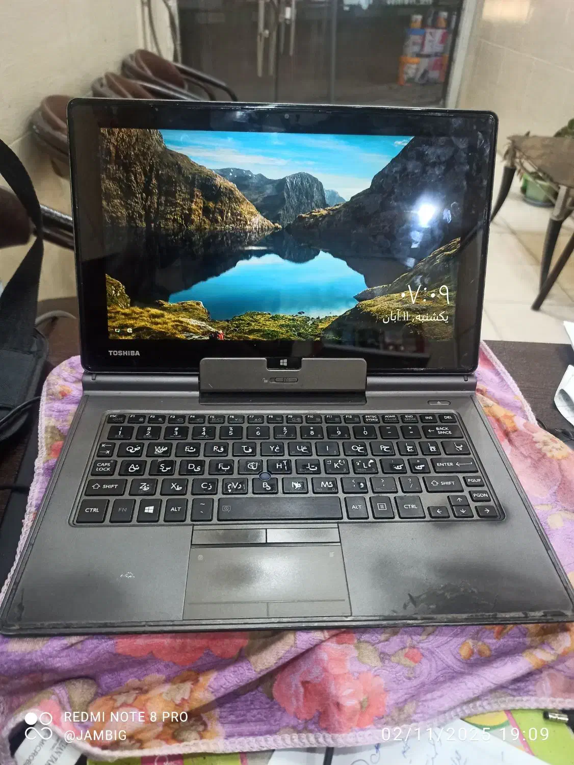 لپ تاپ توشیبا اصل|رایانه همراه|قیدار, |دیوار