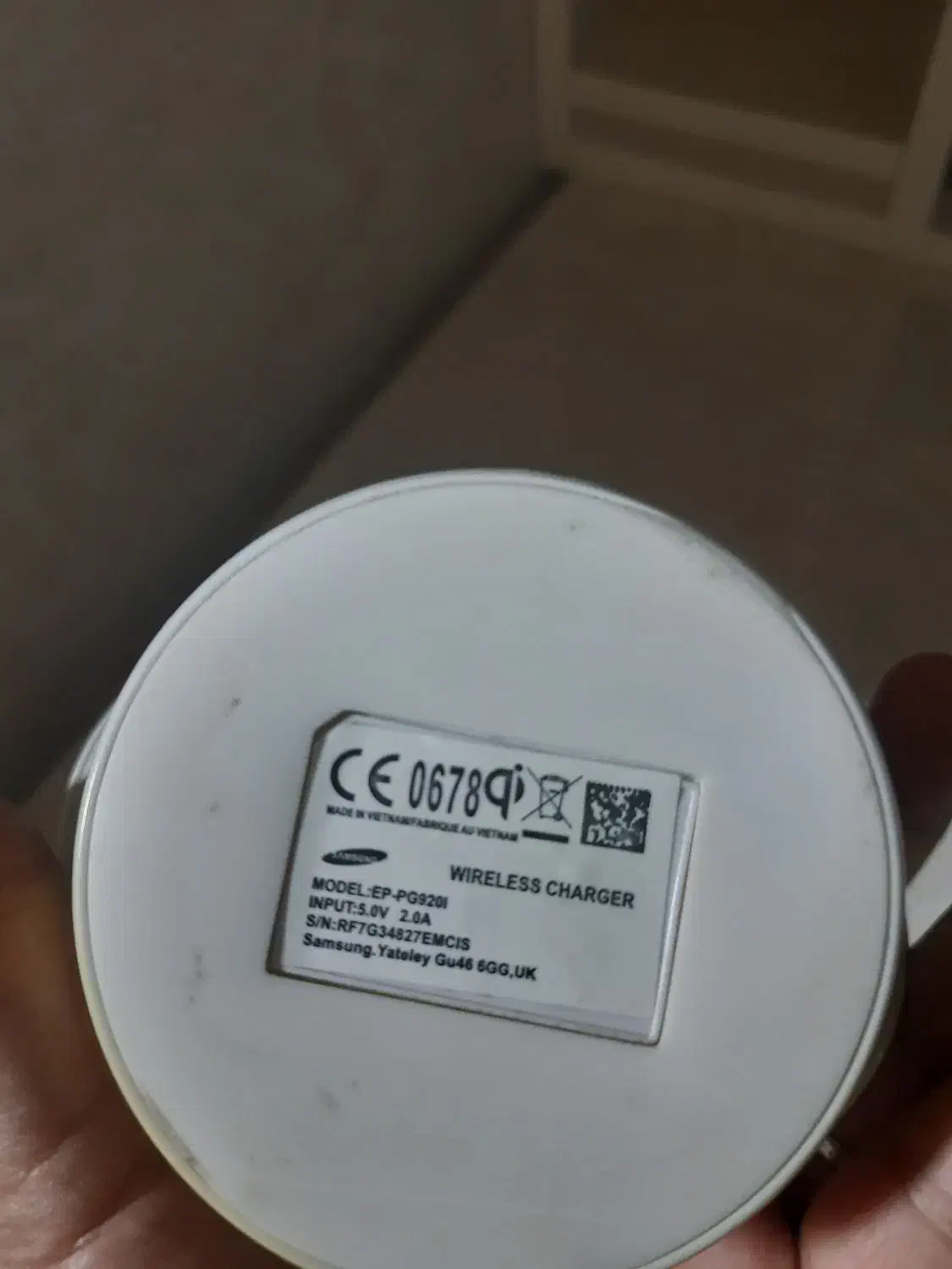 شارژر وایریس سامسونگ اصلی|لوازم جانبی موبایل و تبلت|جوانرود, |دیوار