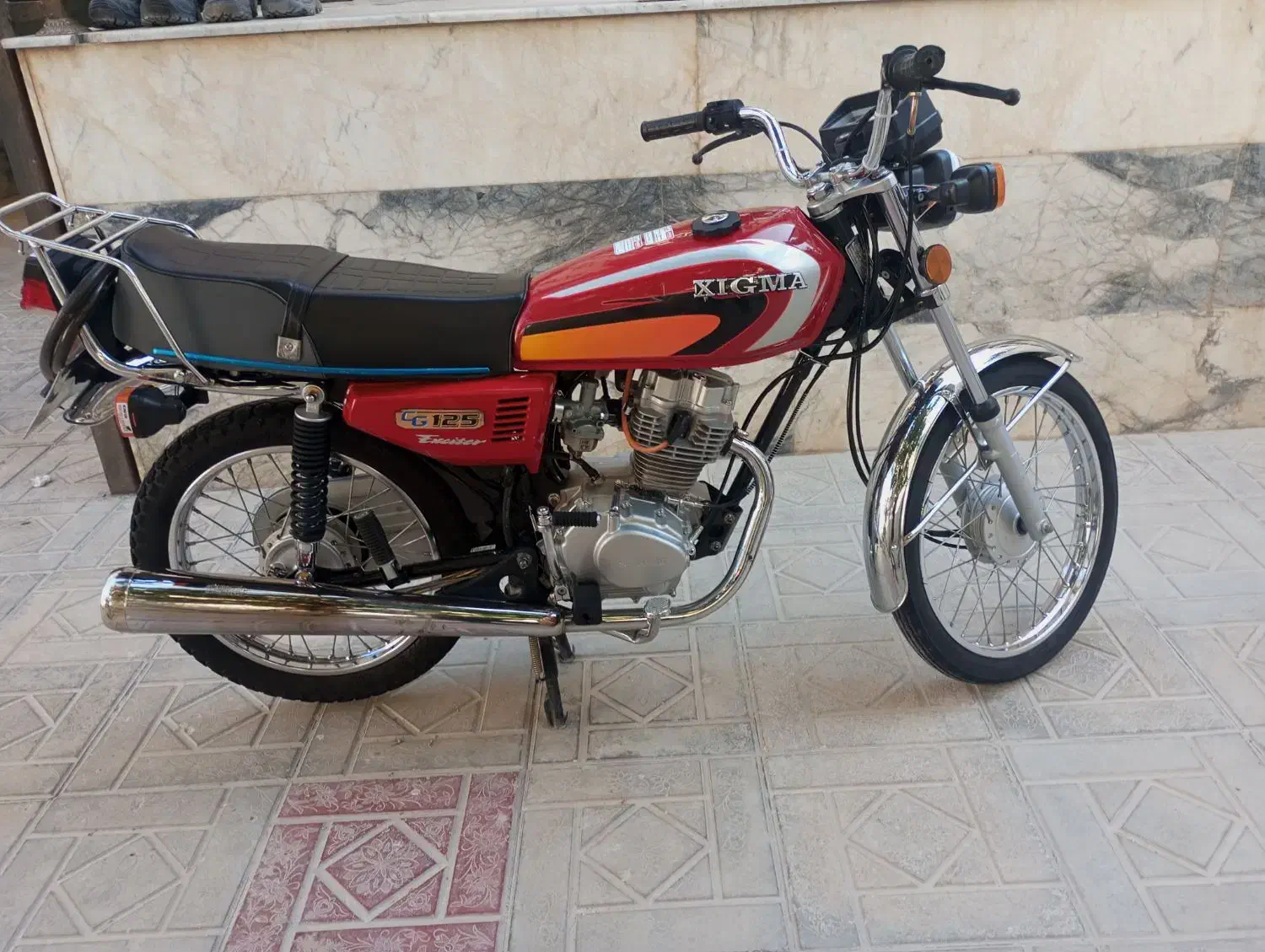 موتور 125 مدل 95|موتورسیکلت|شیراز, بید زرد|دیوار