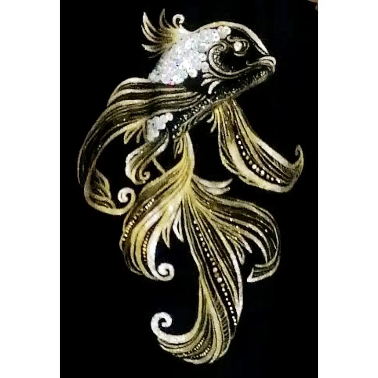 جواهر دوزی حرفه ای طراحی روی چرم و لباس|خدمات آموزشی|قم, نیروگاه|دیوار