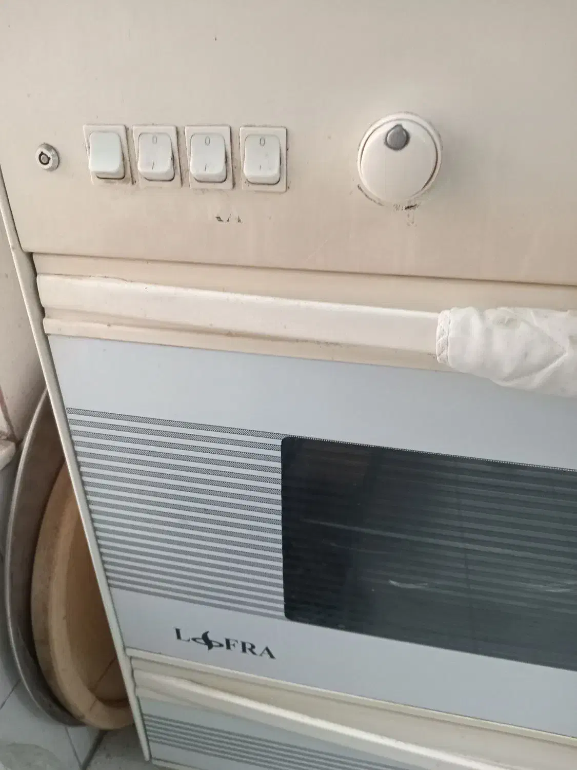 اجاق گاز فردار پنج شعله ایتالیایی لوفرا|اجاق گاز و لوازم برقی پختوپز|آبیک, |دیوار