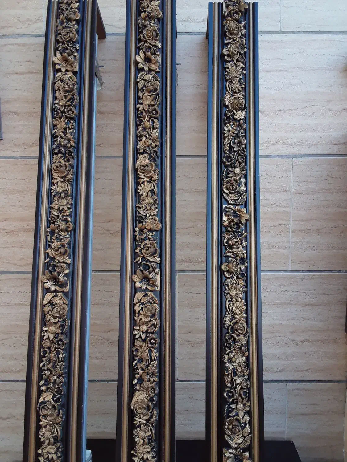 ۳عدد پرده با کتیبه و میله پرده|پرده، رانر، رومیزی|رشت, حومه رشت|دیوار