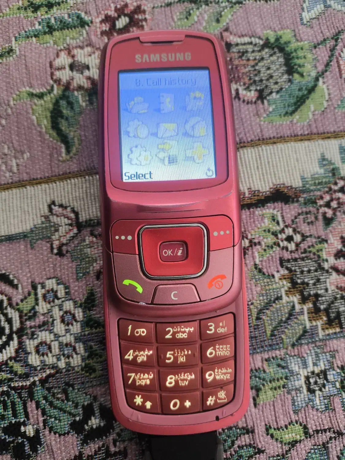 سامسونگ c300 اصل قدیم کره جنوبی 2006 (مخصوص خانما)|موبایل|بوکان, |دیوار