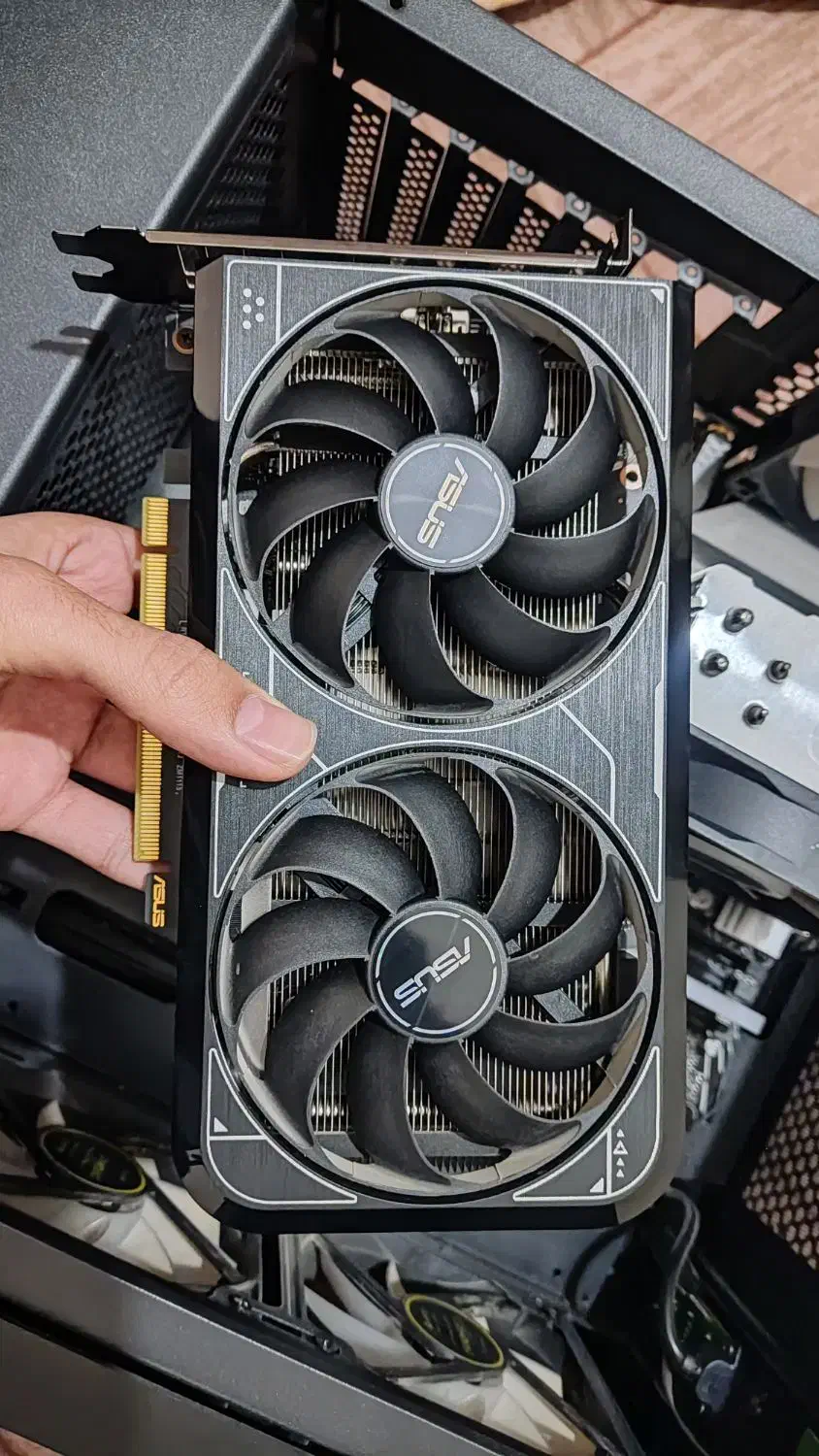 RTX 4060 DUAL V2 ASUS|قطعات و لوازم جانبی رایانه|شیراز, فرگاز|دیوار