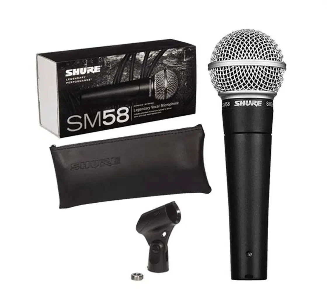میکروفون shure sm58 اصل|آلات موسیقی|رشت, دیلمان|دیوار
