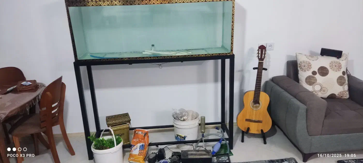 فروش آکواریوم با تمام تجهیزات|ماهی|پاکدشت, حصار امیر|دیوار