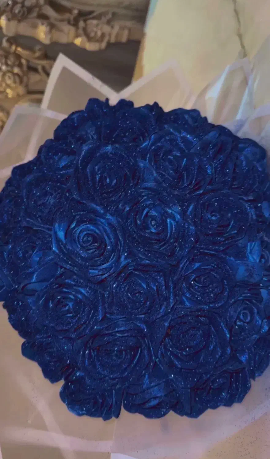 دسته گل ربانی ۵۰شاخه سوپرشاین|گل مصنوعی|تهران, فردوس|دیوار