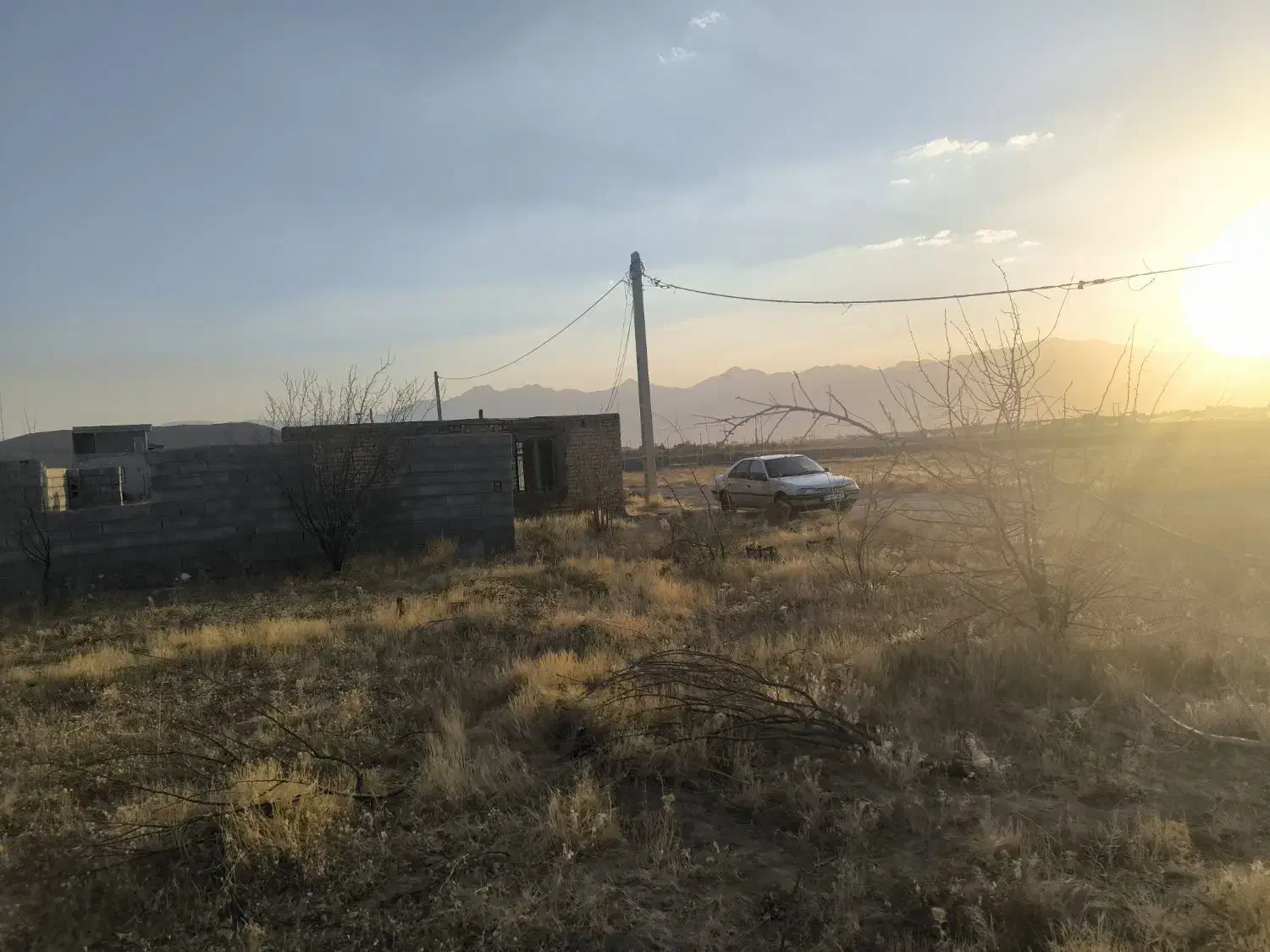 هزار و صد متر باغ|فروش زمین و ملک کلنگی|الیگودرز, |دیوار