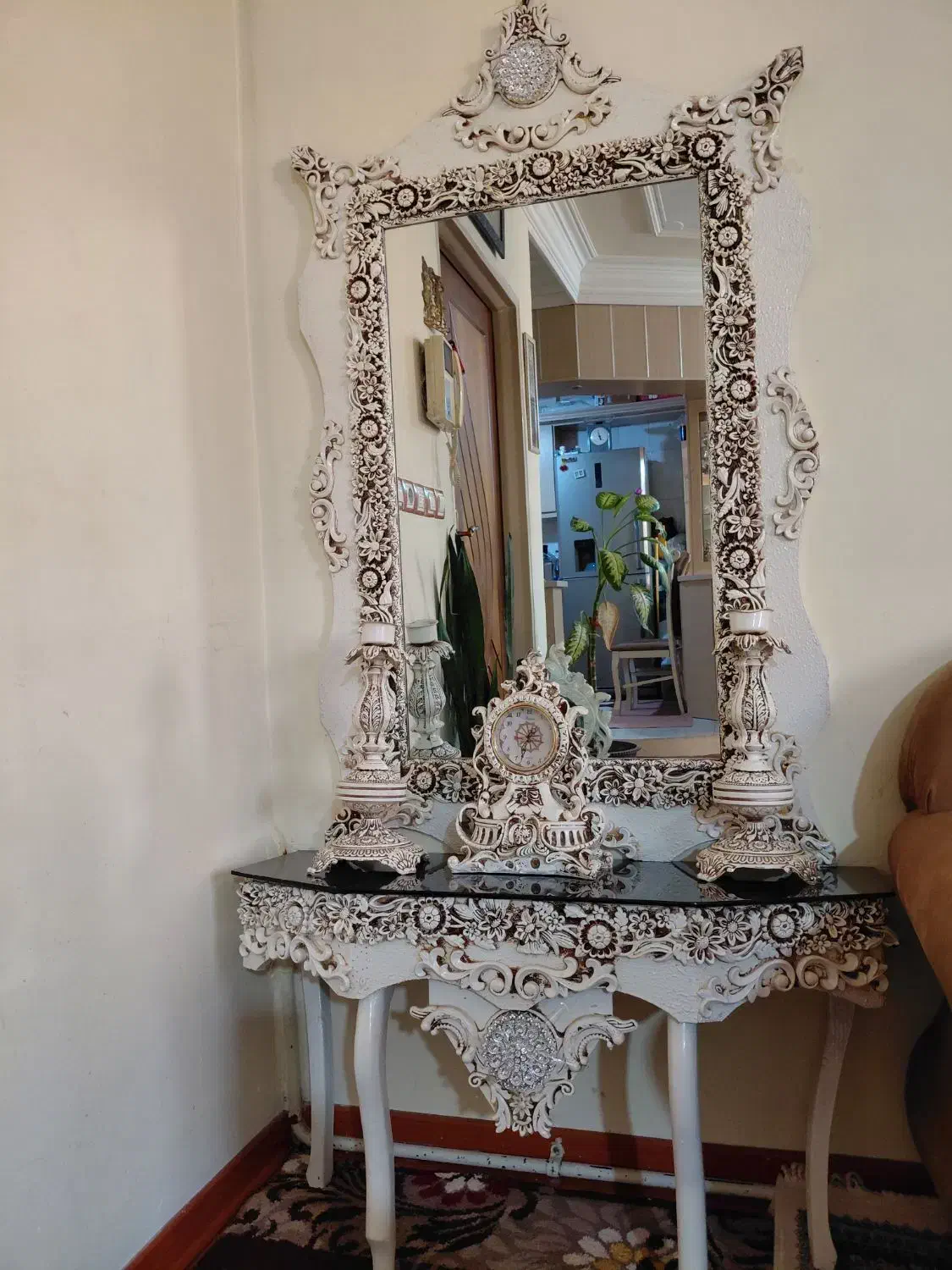 اینه شمعدان|آینه|اردبیل, |دیوار