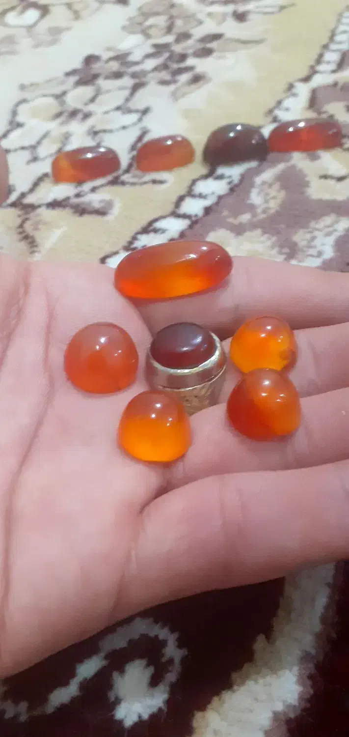 انگشتر و نگین یمنی با ساعت سیکو پنج نبضی|جواهرات|شهرکرد, |دیوار