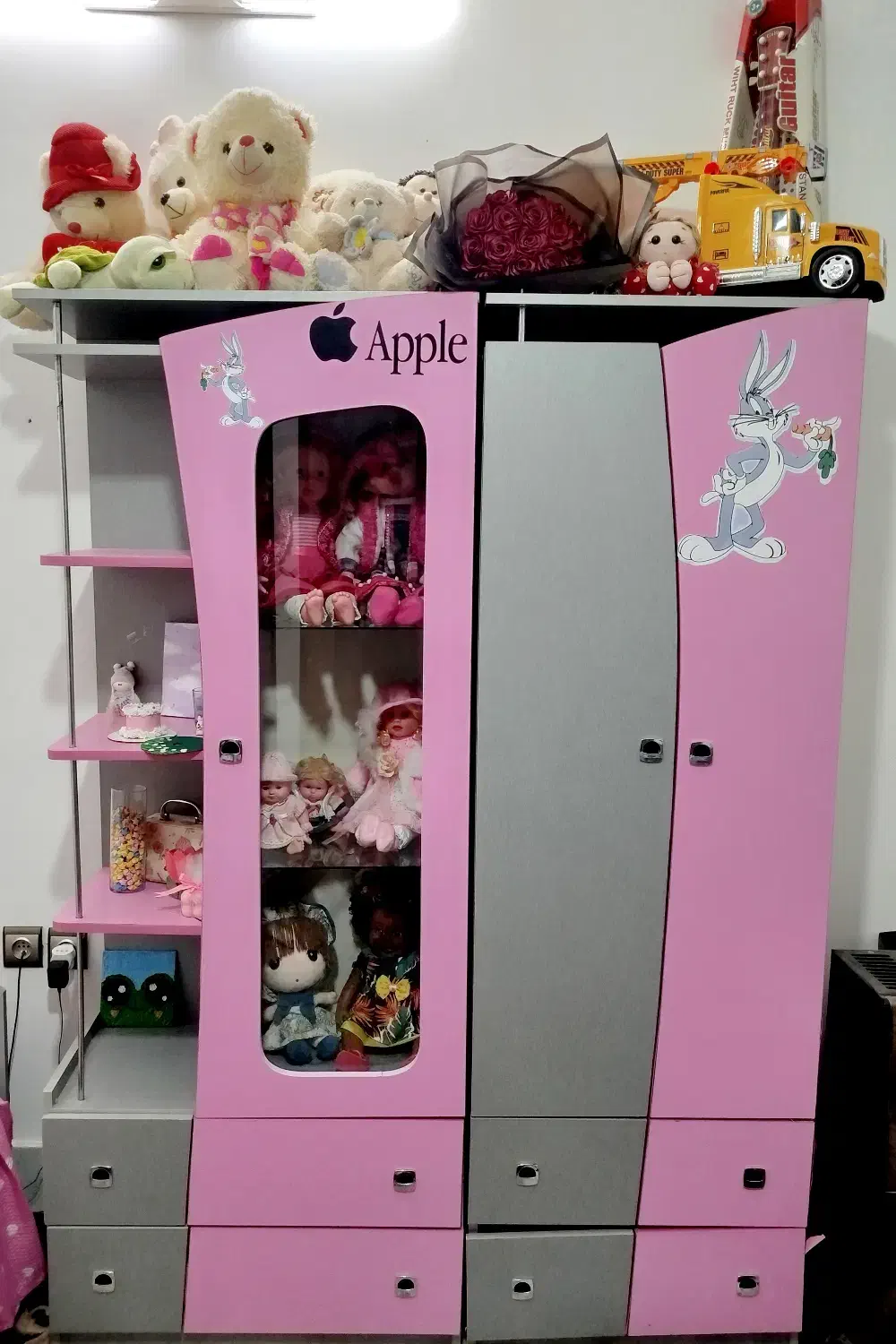 تخت و کمد کودک|تخت و سرویس خواب|بردسکن, |دیوار