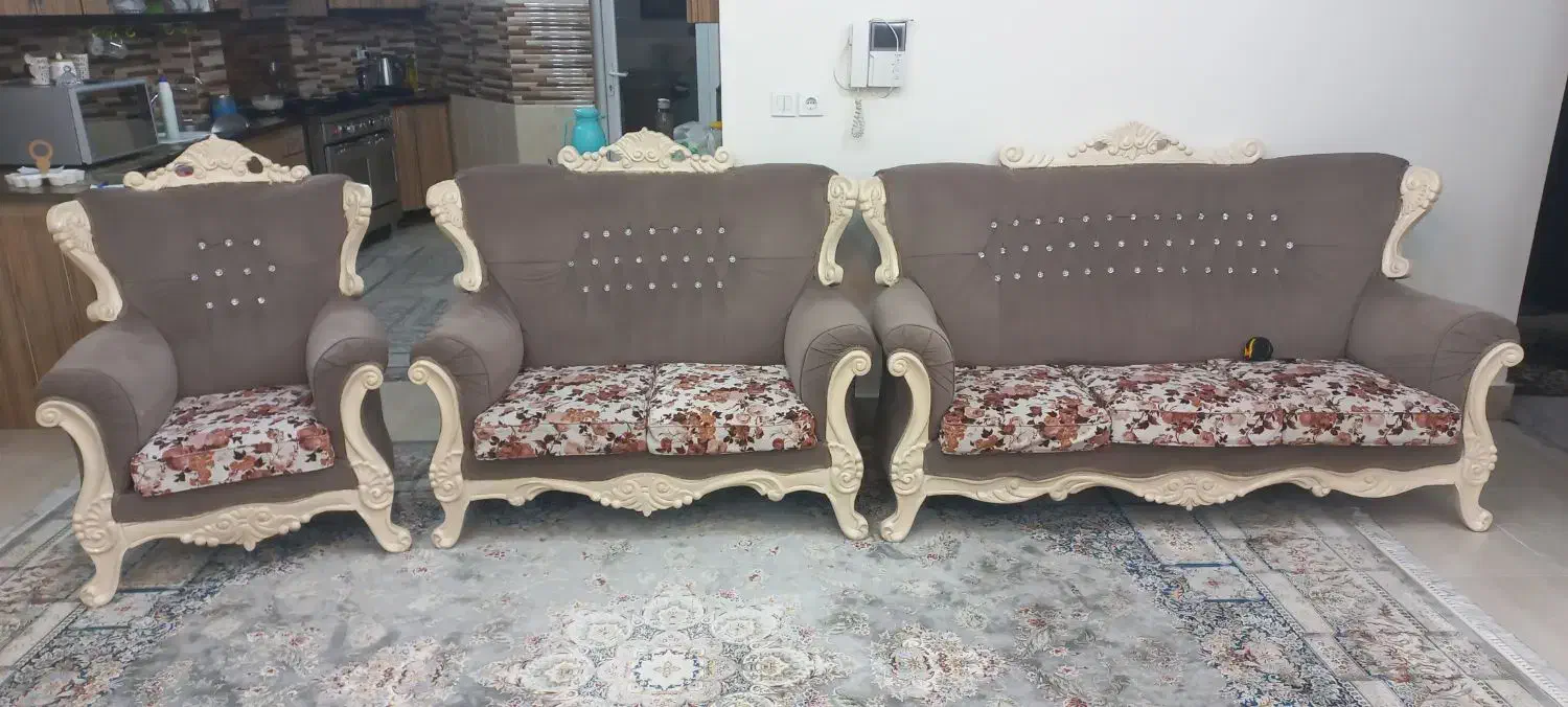 مبل هفت نفره|مبلمان خانگی و میز عسلی|اهواز, نادری|دیوار