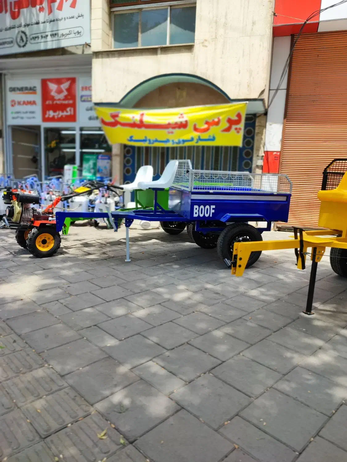 تریلی بارکش تیلر|ماشین‌آلات صنعتی|ارومیه, |دیوار