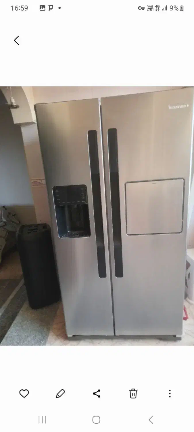 یخچال ساید بای ساید نو|یخچال و فریزر|هشتگرد, فاز ۱ مهستان|دیوار