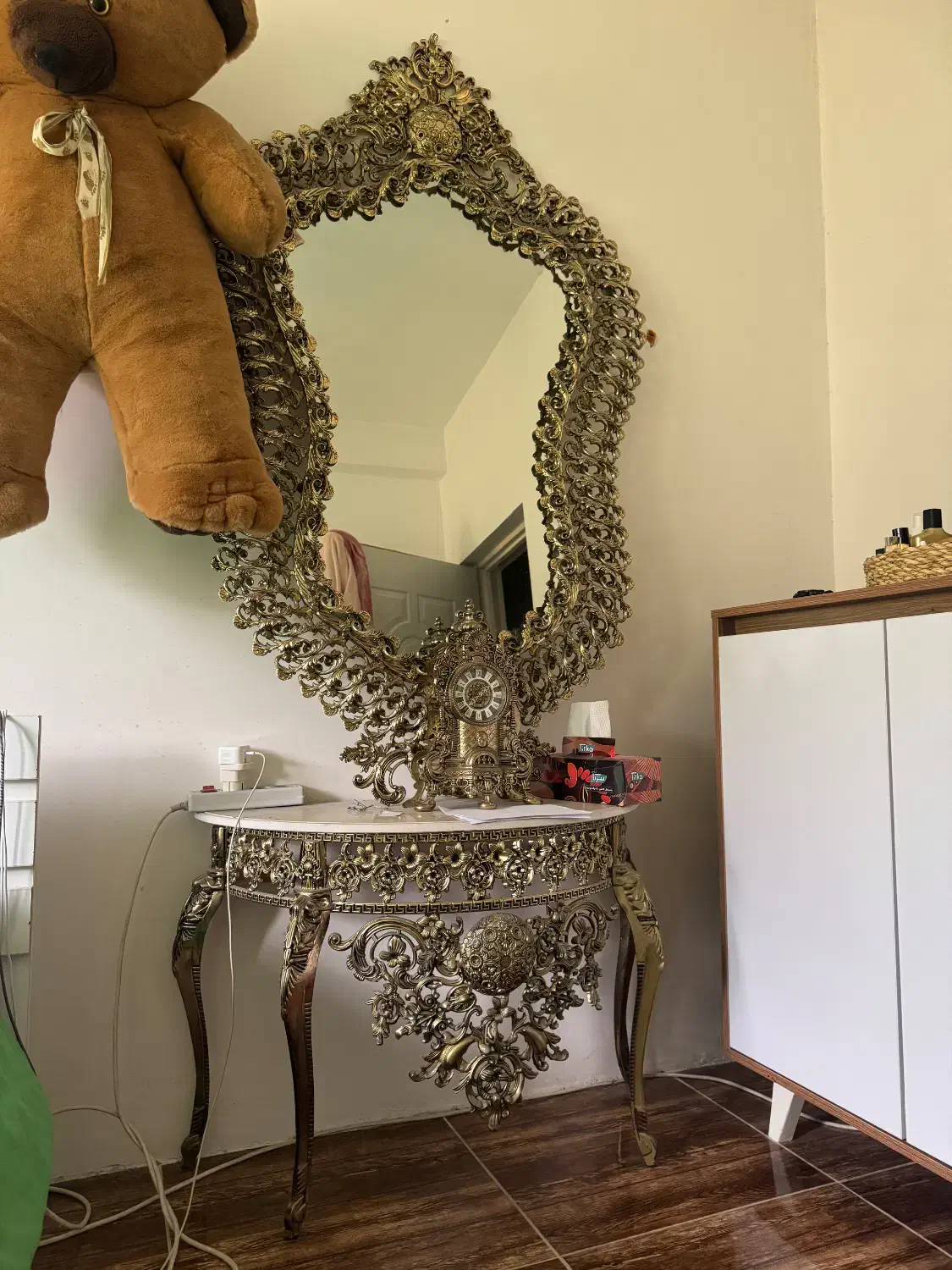 آینه کنسول|بوفه، ویترین، کنسول|تنکابن, |دیوار