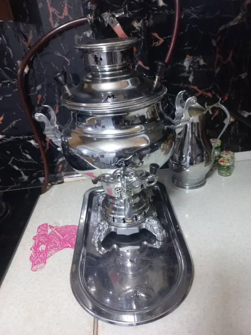 سماور وسرویس پای سماور|سماور، چای‌ساز، قهوه‌ساز|الیگودرز, |دیوار