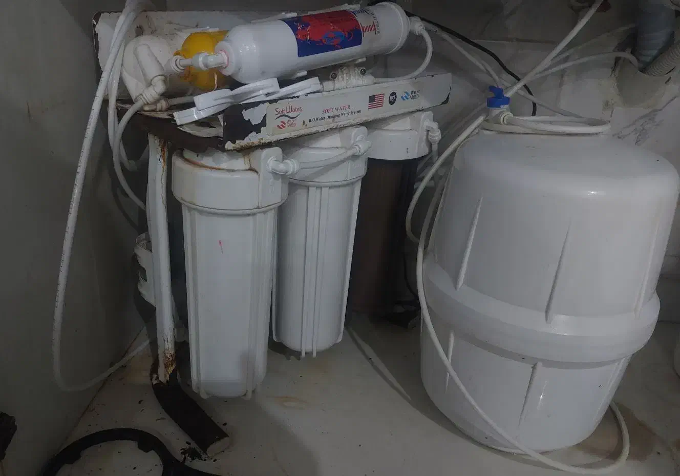 دستگاه تصفیه آب سافت واتر(soft water)|آب‌سردکن و تصفیه آب|اهواز, شهرک دانشگاه|دیوار