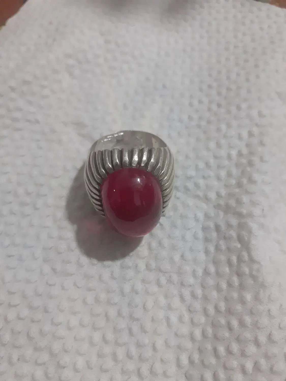 یک انگشتر نقره کار استاد جباری|جواهرات|سنندج, |دیوار