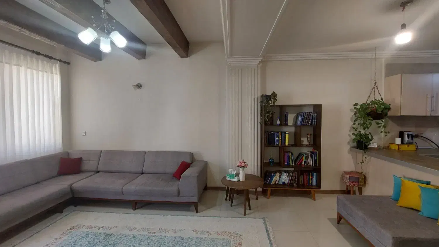 قبا* ۵۵ متر ۱ خواب / امکانات کامل (نور ونقشه عالی)