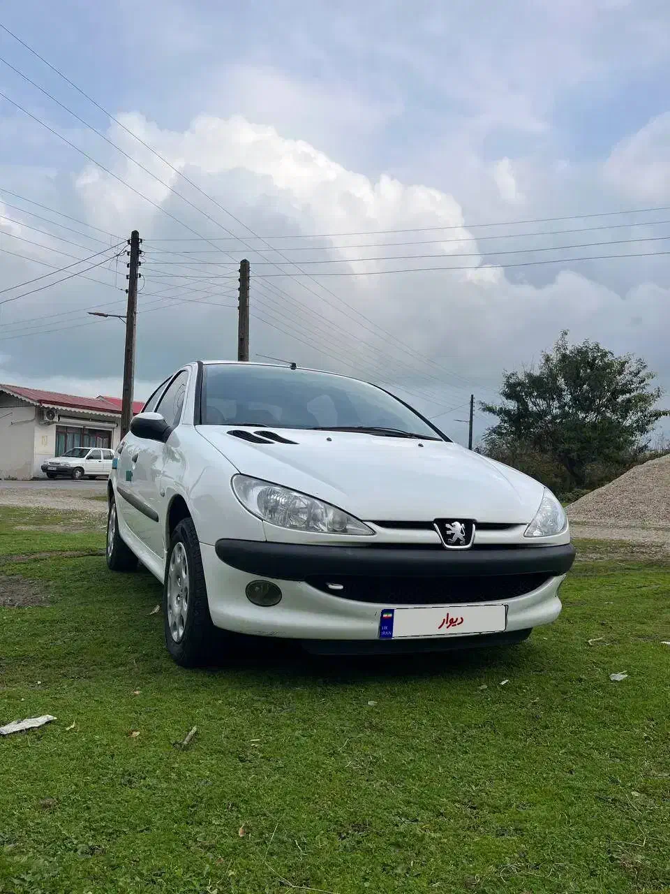 پژو۲۰۶ tu3 مدل۹۸ بی رنگ  وبی ضربه|خودرو سواری و وانت|چوبر, |دیوار