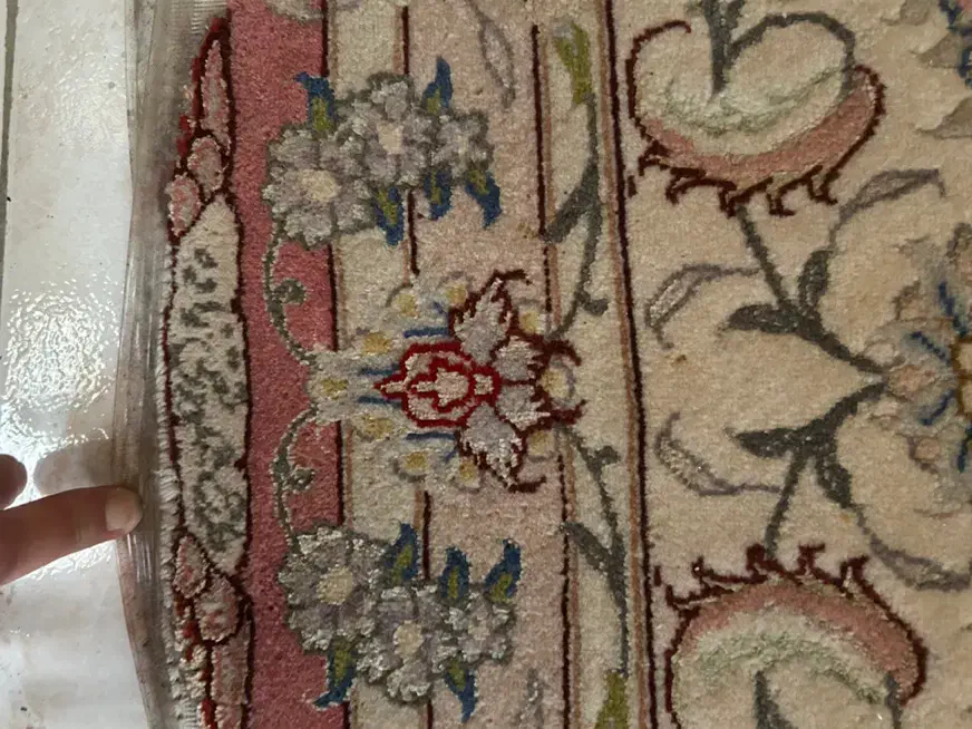 فرش تبریز (شکور تقی زاده) با هولوگرام . ۶۰ رج|فرش|رشت, منظریه|دیوار