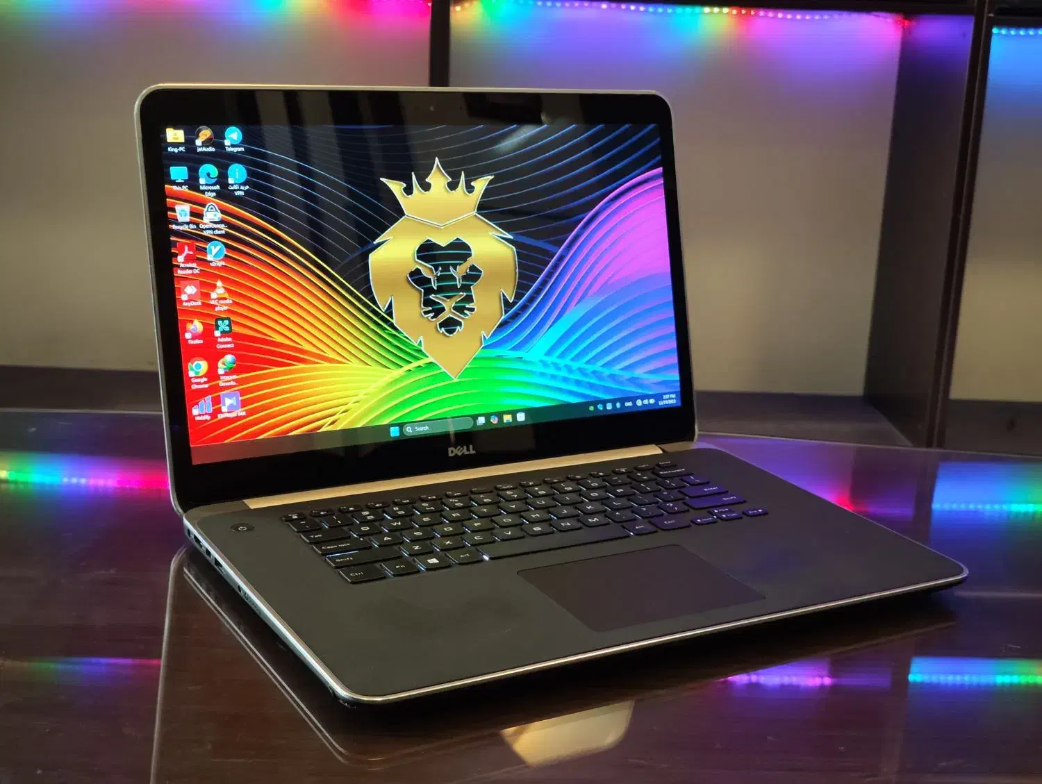 دل لوکس 15اینچ 4K لمسی 8هسته Core-i7 گیم مهندسی|رایانه همراه|تهران, بلوار کشاورز|دیوار