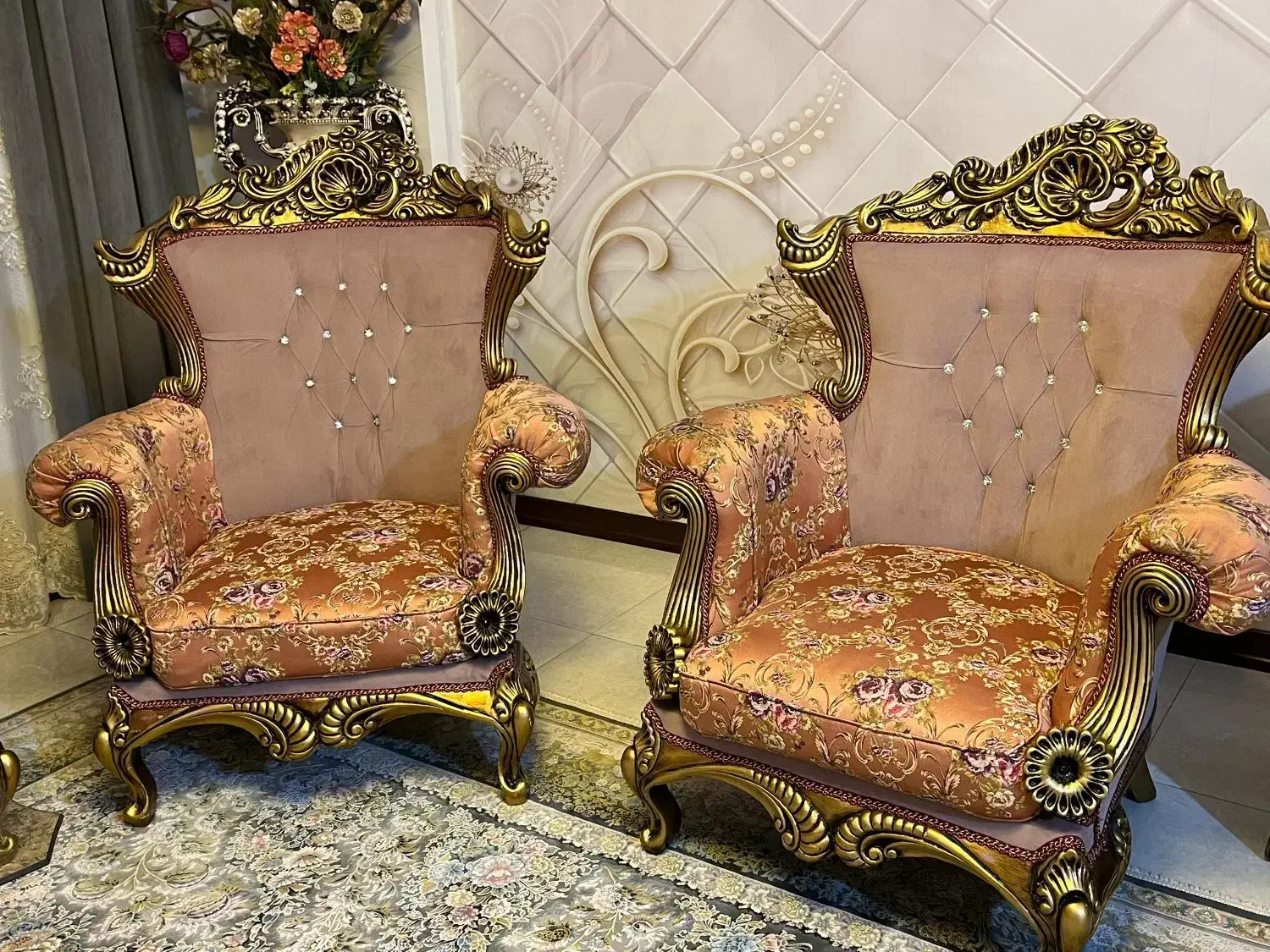 مبل استیل و راحتی با میز|مبلمان خانگی و میز عسلی|اندیشه, اندیشه فاز ۳|دیوار