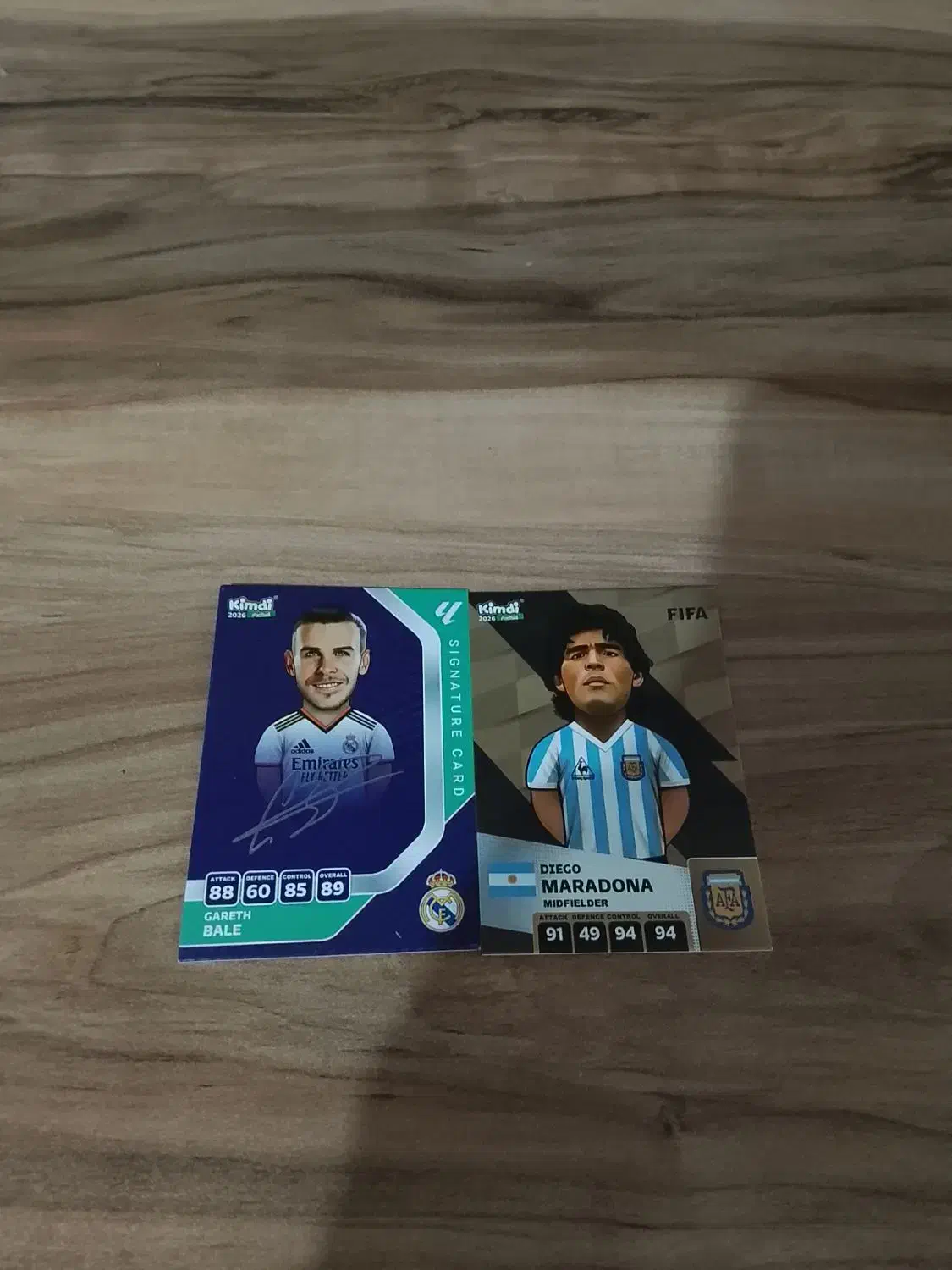 کارت امضا گریت بیل و ادونس مارادونا|اسباببازی|رباطکریم, نصیرشهر|دیوار