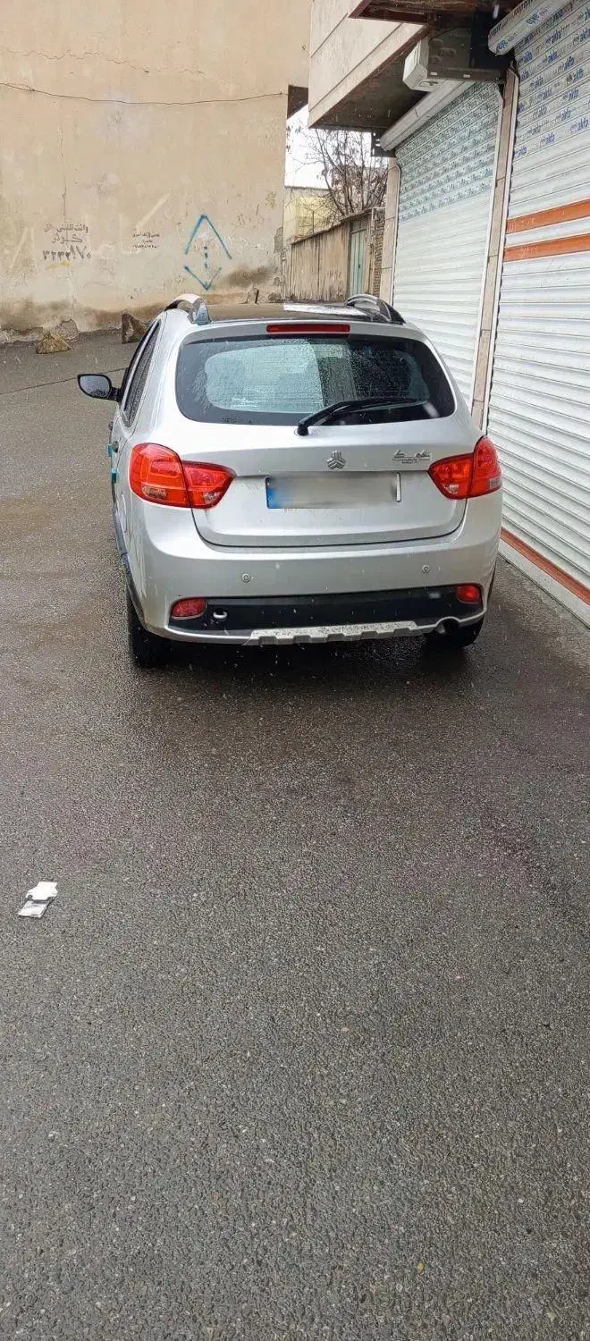 کوییک نقره ای پارس خودرویی سقف مشکی 1402|خودرو سواری و وانت|سنندج, |دیوار