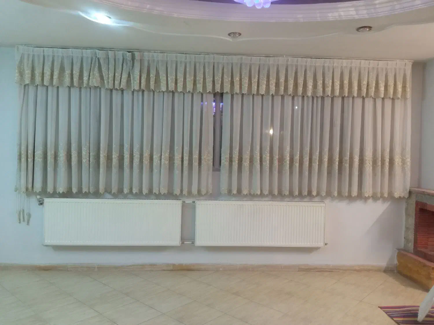 پرده|پرده، رانر، رومیزی|شیراز, شهرک گلدشت حافظ‎|دیوار