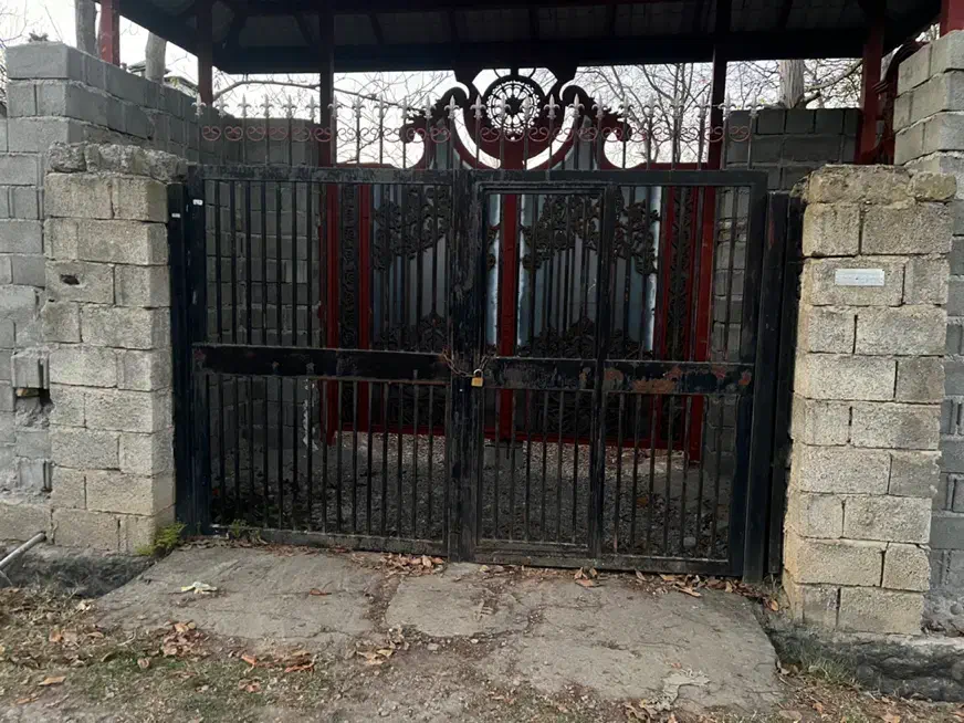 درب حیاط ویلا باغ ۳/۵متر با ستون|مصالح و تجهیزات ساختمان|کلاردشت, |دیوار