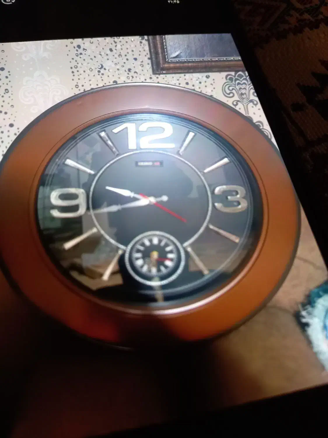 ساعت دیواری|ساعت دیواری و تزئینی|رشت, پیرکلاچای|دیوار