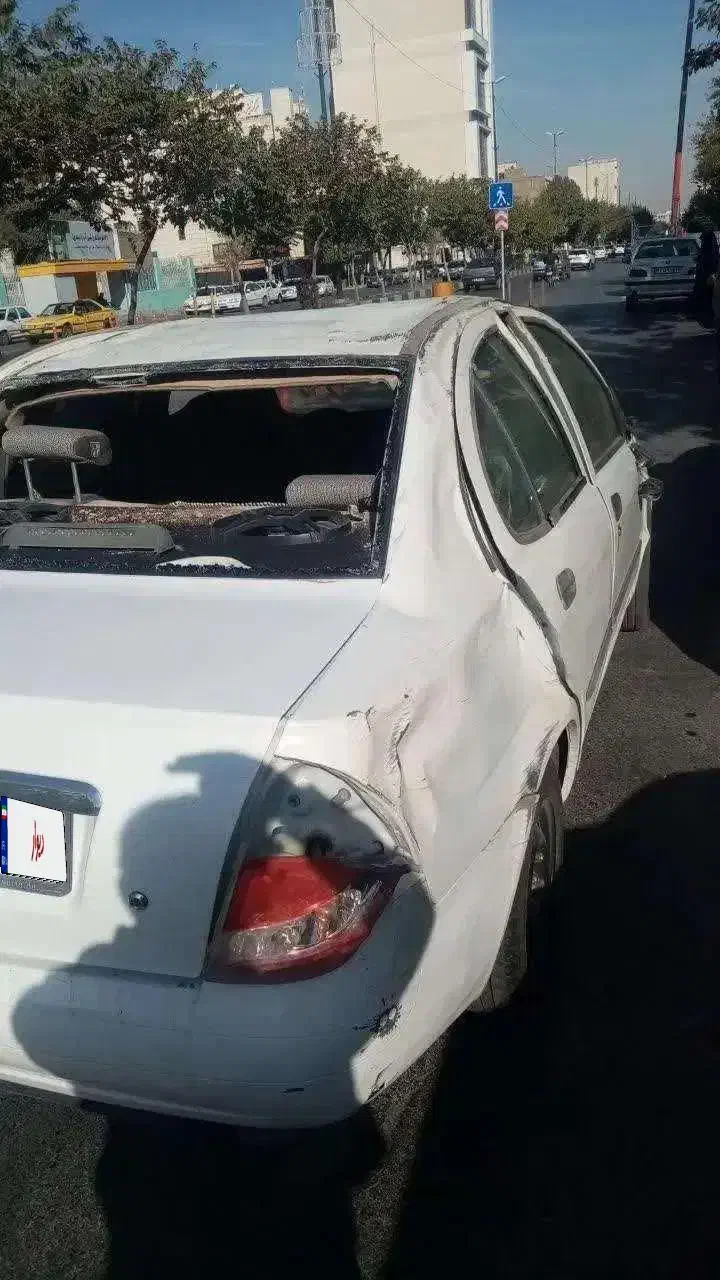 فروش تیبا مدل ۹۹ تصادفی|خودرو سواری و وانت|اراک, |دیوار