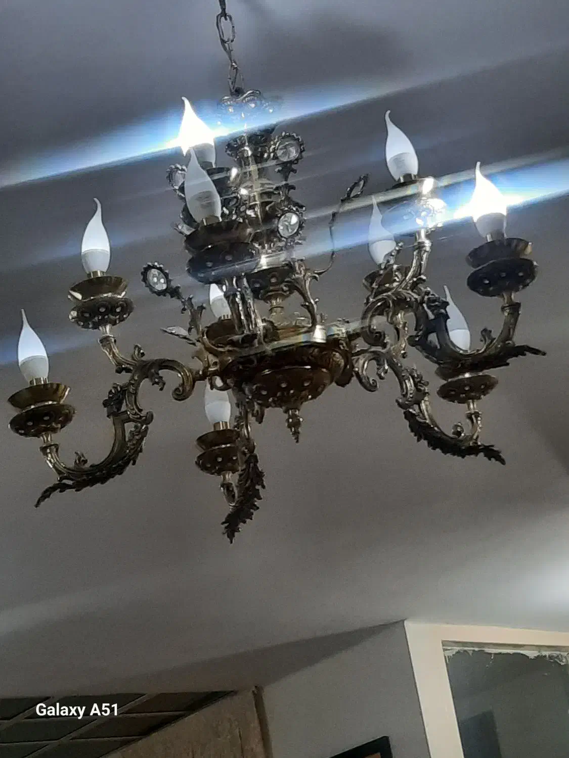 لوستر|لوستر و چراغ آویز|ملایر, |دیوار