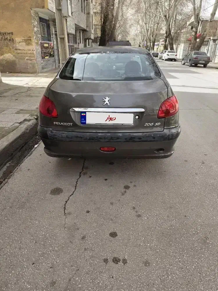 206 sd|خودرو سواری و وانت|خرم‌آباد, |دیوار