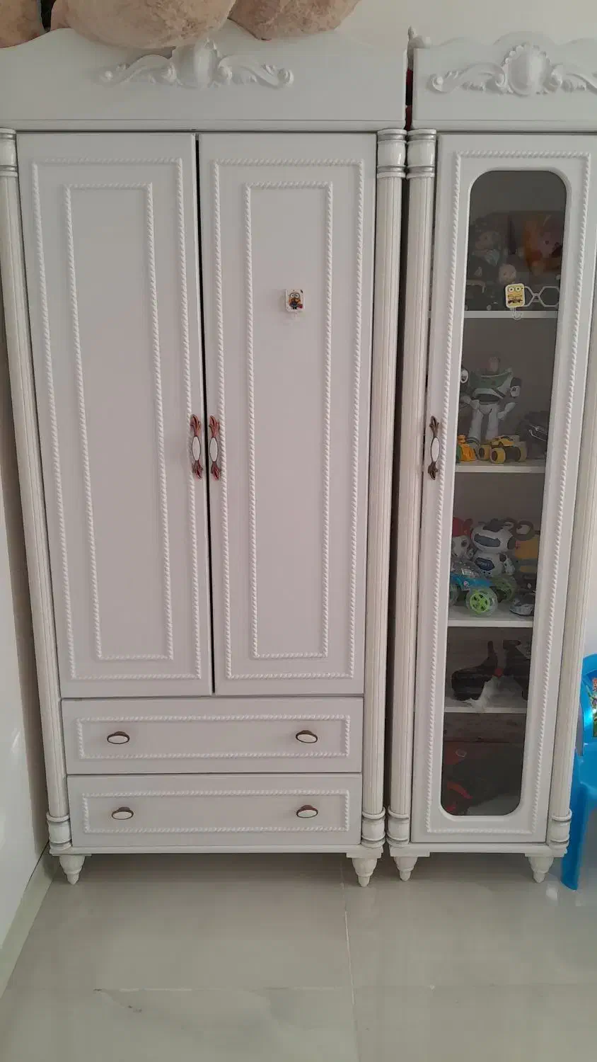 تخت ۲کمد ست|تخت و سرویس خواب|شاهرود, |دیوار