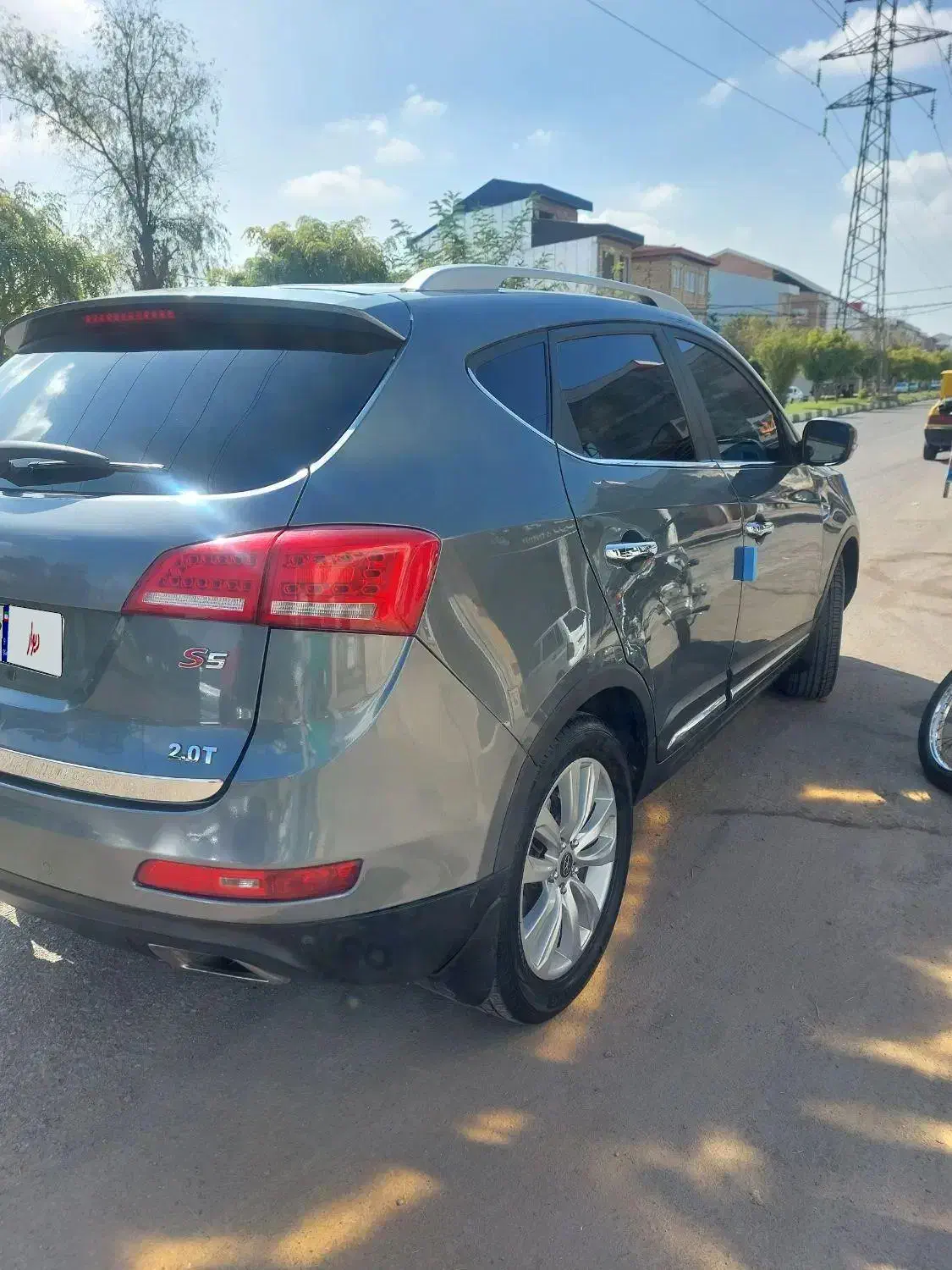 جک s5بی رنگ بی ضربه مدل 95|خودرو سواری و وانت|رشت, بلوار گیلان|دیوار