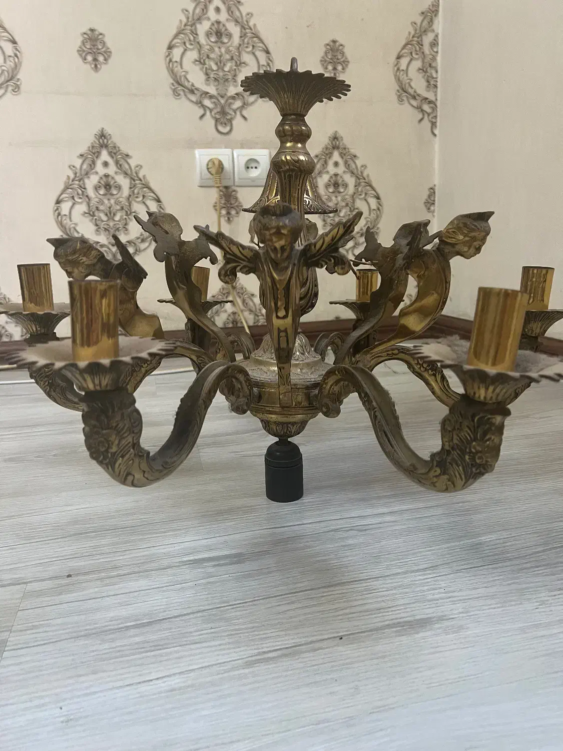 لوستر|لوستر و چراغ آویز|تهران, استاد معین|دیوار