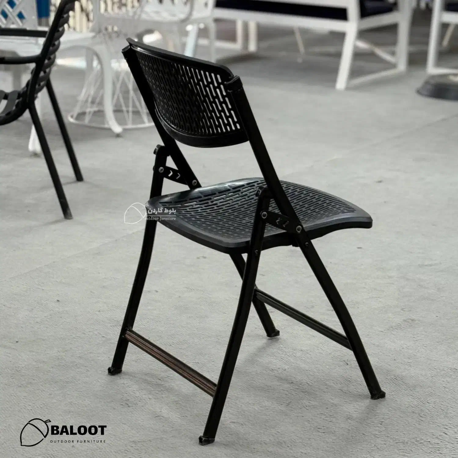 صندلی فلزی تاشو کافه|صندلی و نیمکت|خمینیشهر, |دیوار