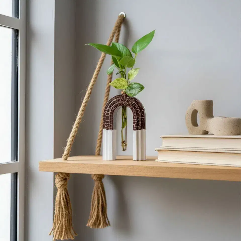 گلجا، گلدان و اکسسوری‌ بتنی بهترین هدیه روز مادر|گل و گیاه طبیعی|بیرجند, |دیوار