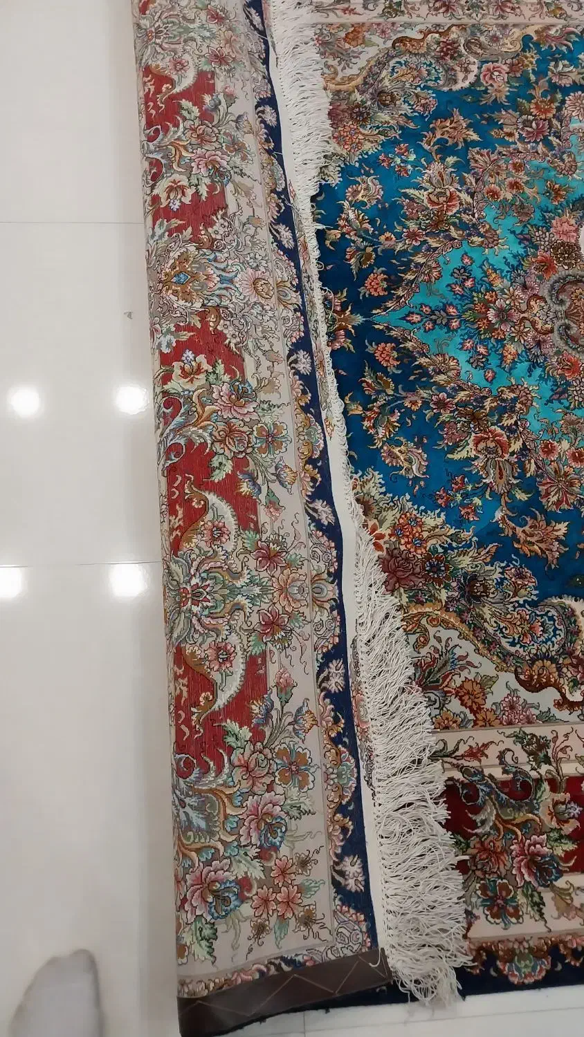 ۳ عدد فرش ۶ متری دست بافت ۲ عدد جفت کامل ابریشم|فرش|کرج, فاز ۴ مهرشهر|دیوار