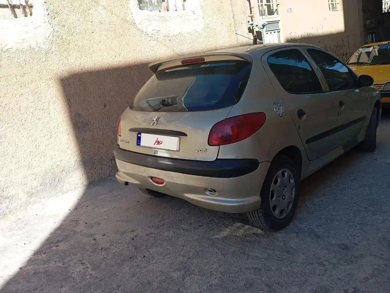 ۲۰۶ تیپ۳ بی رنگ|خودرو سواری و وانت|نورآباد, |دیوار