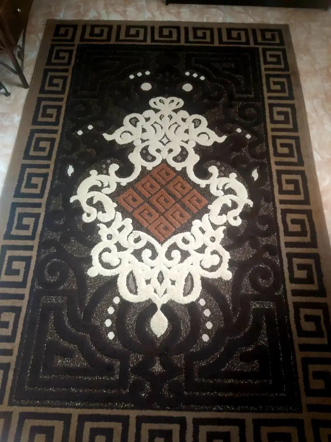 فرش ۴ متری|فرش|باغستان, |دیوار