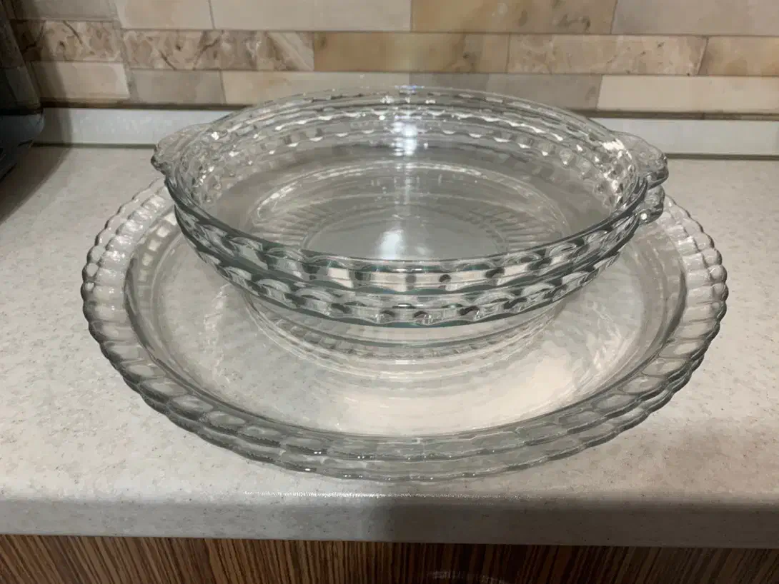 دیس و سینی -ظرف پیتزا بلور اصفهان|ظروف سرو و پذیرایی|تهران, مجیدیه|دیوار
