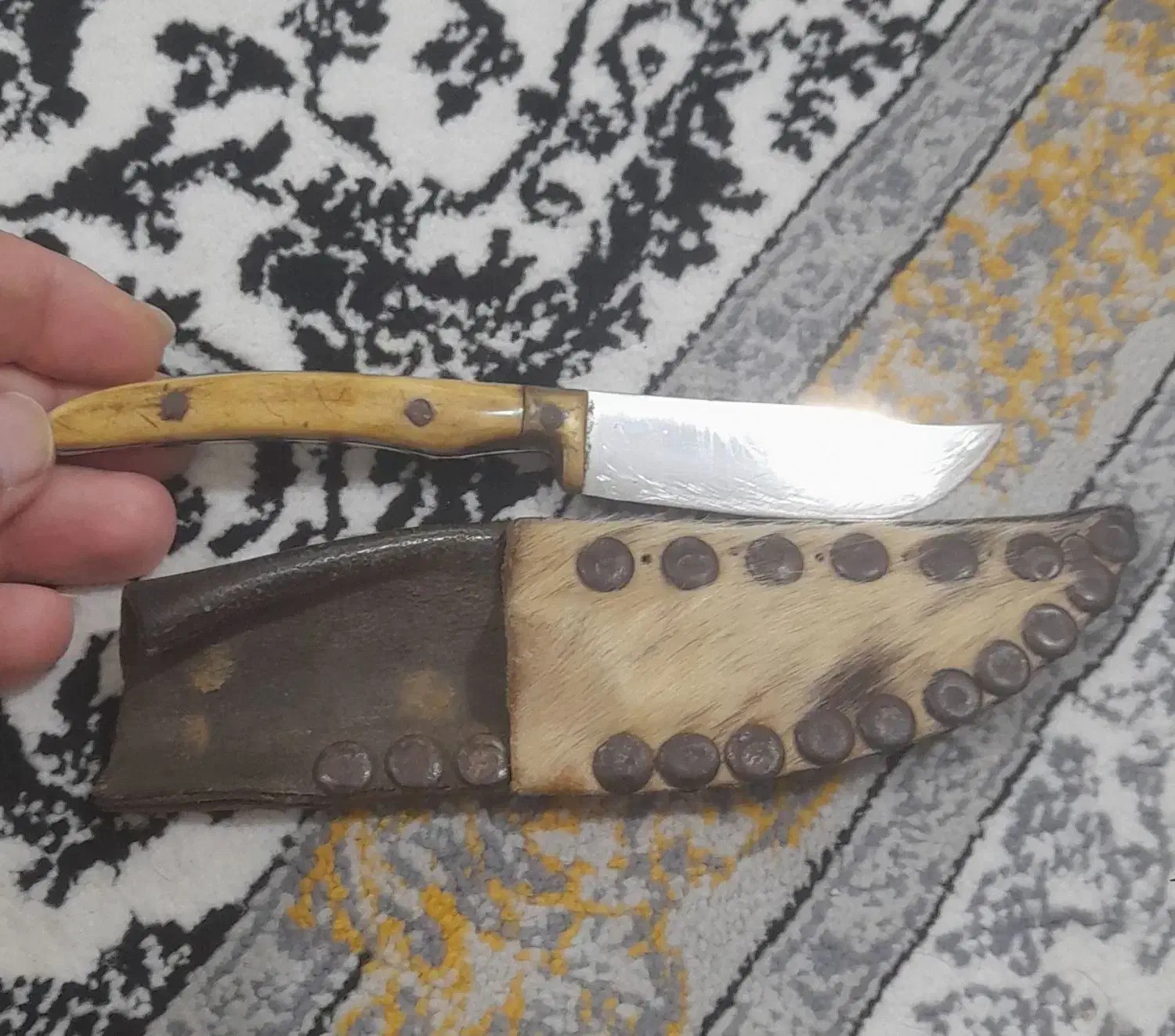 کارد شاخ|کلکسیون اشیاء عتیقه|گرگان, |دیوار