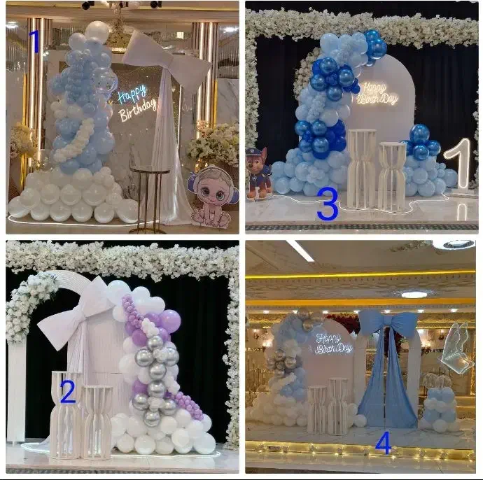 بادکنک آرایی و گل ارایی با توجه به بودجه شما|خدمات پذیرایی، مراسم|اردبیل, |دیوار